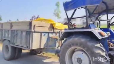 कैसरगंज: कैसरगंज़ में पुलिस द्वारा अवैध खनन पर कार्रवाई करते हुए एक ट्रैक्टर-ट्रॉली को पकड़ा