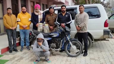 करनाल: कंपनी सुपरवाइजर द्वारा मोटरसाइकिल और साढ़े आठ लाख रुपए लेकर फरार होने वाले मामले में आरोपी  करण लेक से किया गिरफ्तार।