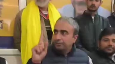 करनाल: बुड्ढा खेड़ा में आप नेता अनुराग ने मीडिया से  कहा 2024 का चुनाव लोकतंत्र और संविधान बचाने के लिए होगा