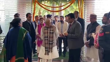 पंचकूला: पंचकूला के सेक्टर 1 पीडब्ल्यूडी में आयोजित नैतिकता शिविर में पहुंचे मुख्यमंत्री मनोहर लाल