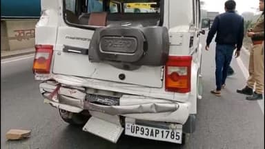 मोठ: पूँछ थाना क्षेत्र के ग्राम खिल्ली के समीप बोलेरो कार में रोडवेज बस ने मारी जोरदार टक्कर, दादा और नाती घायल