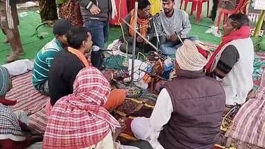 रघुनाथपुर: गभीरार इस्थिति रतन ब्रह्म बाबा स्थान पर समीजक कार्यकर्ताओं ने शुरू कराया अखंड अष्टयाम