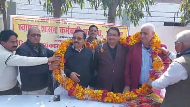 हरदोई: नगर पालिका में स्वायत्त शासन कर्मचारी महासंघ की जिला कार्यकारिणी तथा नगर कार्यकारिणी का शपथ ग्रहण सम्पन्न