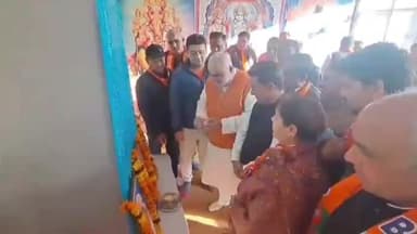 करनाल: सदर बाजार गांधी चौक से भाजपा द्वारा की गई चलो गांव की ओर कार्यक्रम की शुरुआत, भाजपा नेता जगनमोहन रहे मुख्य अतिथि