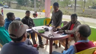 সাপেখাতী: কলাকটাত অসম চাওঁতাল সাহিত্য পৰিষদৰ গুৰুত্বপূৰ্ণ সভাত চৰাইদেউ জিলা পৰিষদৰ সম্পাদক স্বপন হেমৰম