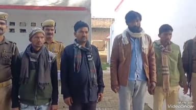 मिर्ज़ापुर: एक लाख रुपए की रंगदारी मांगने वाले चार अंतर्जनपदीय शातिर बदमाशों को अदलहाट पुलिस ने किया गिरफ्तार, पुलिस लाइन में खुलासा