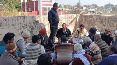 रायपुर रानी: तहसील कार्यलय रायपुर रानी में नंबरदारों की बैठक आयोजित, तहसीलदार को मिल किसानों को मुआवजा देने की मांग की