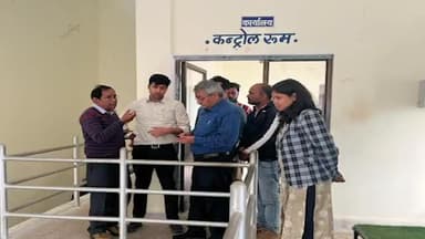 देवेंद्रनगर: नेशनल वाश एक्सपर्ट टीम के अधिकारियों ने जिले के विभिन्न जल जीवन मिशन से लाभांवित ग्रामों का किया भ्रमण।