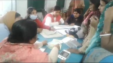 उदवंत नगर: उदवंतनगर सरकारी अस्पताल में शिविर का आयोजन कर 70 गर्भवती महिलाओ का चेकप किया गया