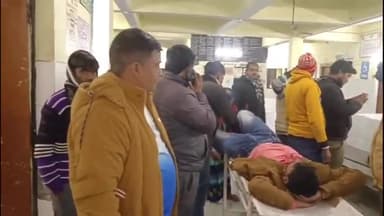 जमुनहा: भिनगा: पटना गांव के पास स्थित तालाब के पास बाइक सवार ने पैदल जा रहे व्यक्ति को टक्कर मार दिया जिससे तीनो लोग हुए घायल