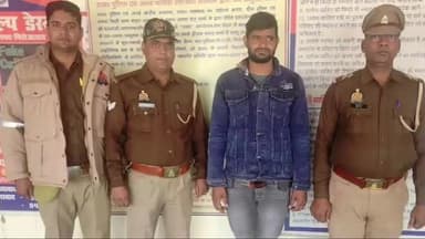 शिकोहाबाद: नेशनल हाइवे शांती पुल अंडर पास से थाना मक्खनपुर पुलिस ने एक वांछित को गिरफ्तार कर जेल भेजा