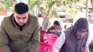 मौदहा: मौदहा में आयोजित संपूर्ण थाना समाधान दिवस में तीन शिकायतों में एक का ही हो सका निस्तारण