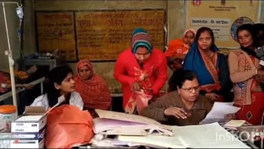 गुना नगर: स्वास्थ्य विभाग के बैनर तले बूढ़े बालाजी पीएचसी पर लगा निशुल्क स्वास्थ्य शिविर, 120 मरीजों को मिला उपचार