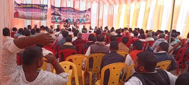 # काराकाट लोक सभा # बिक्रमगंज और सांझौली प्रखण्ड के प्रखण्ड स्तरीय बूथ अध्यक्ष,पंचायत अध्यक्ष,प्रखण्ड अध्यक्ष की बैठक