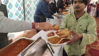 करनाल: पुरानी सब्जी मंडी के पास 123 वी आपकी रसोई का आयोजन। मात्र 10 रु में देसी घी हलवा के साथ भरपेट नाश्ता