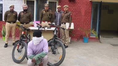 पंचकूला: सेक्टर-17 से मोबाइल, लैपटॉप, साइकिल व जेवरात की चोरी की वारदातों को अन्जाम देने वाला आरोपी गिरफ़्तार