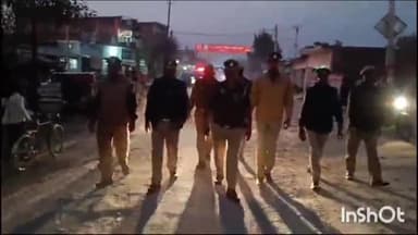 महसी: आगामी लोकसभा चुनाव के दृष्टिगत पुलिस ने बढ़ाई चौकसी, खैरीघाट थाने की पुलिस ने किया रूट मार्च, वाहनों को किया चेक।।