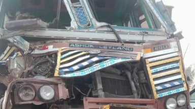 रायपुर रानी: गोलपुरा के नजदीक ट्रक चालक ने एक अन्य वाहन को पीछे से मारी टक्कर, ट्रक चालक हुआ घायल