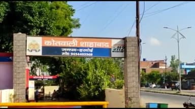 शाहबाद: शाहाबाद कस्बे सहित जिले में यातायात उल्लंघन में पुलिस ने किया 38 वाहनों का चालान,62000 जुर्माना वसूला