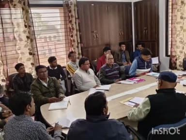 बल्देवगढ़: बल्देवगढ़ एसडीएम कार्यालय में विकासखंड स्तरीय बैठक हुई आयोजित,एसडीएम ने दिए आवश्यक दशा निर्देश