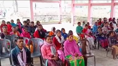 সাপেখাতী: বিহুৰত বাল্য বিবাহ সন্দৰ্ভত সজাগতা সভা সম্পন্ন,সভাত অংশগ্ৰহণ কৰে এছু,কেন্দ্ৰীয় সমিতিৰ মূখ্য সাংগঠনিক সম্পাদক প্ৰবীন টুডু