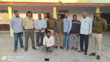 थाना #कामां द्वारा ऑनलाइन ठगी के आरोपी को गिरफ्तार कर 39500 रू , मोबाइल व एक मोटरसाइकिल को किया जप्त