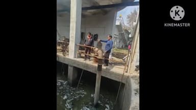 धौलपुर: तगावली गांव के पास स्थित एसटीपी प्लांट का नगर परिषद आयुक्त ने किया दौरा