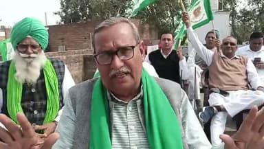 करनाल: पुराना बस स्टैंड किसान भवन संयुक्त किसान मोर्चा केआवाहन पर 21फरवरी को बीजेपी कार्यालय का किया जाएगा घेराव पुतलाफूकेंगे।