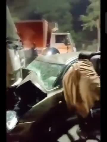 मंगलौर क्षेत्र में बस व कार की जोरदार टक्कर #haridwar #accidentnews