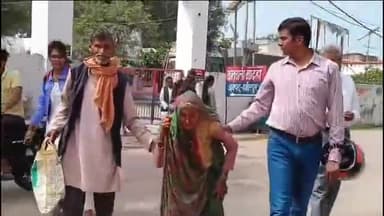 मौदहा: सिचौलीपुरवा में भूमाफियाओं के द्वारा मकान में अवैध कब्जा की एसडीएम से की गयी शिकायत