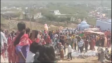 बुहाना: खरखड़ा में चोमुखा भेरु जी महाराज का वार्षिक मेला भरा, विभिन्न प्रतियोगिताओं का हुआ आयोजन