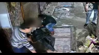 आगरा: नमक की मंडी में हुए हादसे का सीसीटीवी आया सामने,दो की हुई थी मौत,एक हुआ था घायल