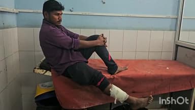 रामगढ़ चौक: लखीसराय जिले की सिकंदरा मुबारकपुर मुख्य सड़क पर बाइक से गिरकर युवक हुआ जख्मी सदर अस्पताल में किया गया इलाज