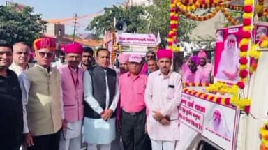 पचपदरा: बालोतरा में पूर्व राजस्व मंत्री एवं विधायक नशा मुक्ति धर्म यात्रा में शामिल होकर आमजन को नशा मुक्ति का दिया संदेश