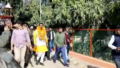 रसूलाबाद: रसूलाबाद पहुंची सतीश पाल की रामराज्य सामाजिक न्याय तिरंगा यात्रा कार्यकर्ताओं ने गर्मजोशी से किया स्वागत