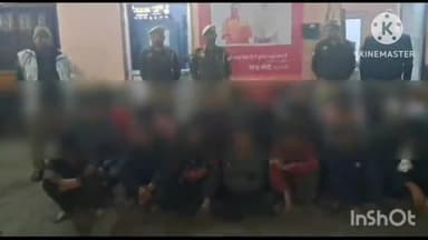 आगरा: खुले में शराब पीने वालों के खिलाफ थाना न्यू आगरा पुलिस ने की कार्यवाही,24 व्यक्तियों को पकड़ कर लाया गया थाने