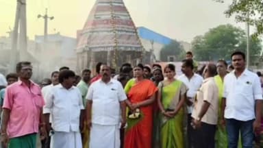 பண்ருட்டி: விருத்தகிரீஸ்வரர் கோவிலில் மாசி மக தேரோட்டம்- MLA ராதாகிருஷ்ணன் குடும்பத்துடன் கலந்து கொண்டதாக முகநூலில் பதிவு