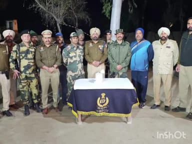 ਭਿੱਖੀਵਿੰਡ: ਥਾਣਾ ਖਾਲੜਾ ਪੁਲਿਸ ਅਤੇ ਬੀਐਸਐਫ ਨੇ ਸਾਂਝੇ ਆਪਰੇਸ਼ਨ ਦੌਰਾਨ ਡੱਲ ਡਰੇਨ ਤੋਂ 498 ਗ੍ਰਾਮ ਹੈਰੋਇਨ ਕੀਤੀ ਬਰਾਮਦ