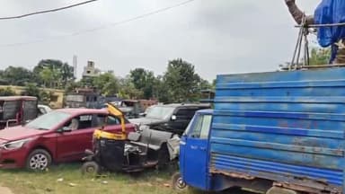 कांके: रांची स्थित पुलिस लाइन में कबाड़ गाड़ियों के बीच पड़ी भगत सिंह की प्रतिमा को लेकर राष्ट्रीय युवा शक्ति में आक्रोश