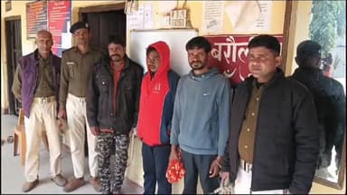 बरौली: कमालपुर गांव से पुलिस ने शराब के नशे में दो लोगों व एक वारंटी को किया गिरफ्तार, पूछताछ के बाद कोर्ट में किया गया पेश