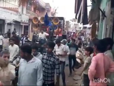 बल्देवगढ़: संत शिरोमणी रविदास की 643वीं जयंती पर अहिरवार समाज के लोगों द्वारा बल्देवगढ़ संपूर्ण नगर में निकाली गई शोभायात्रा