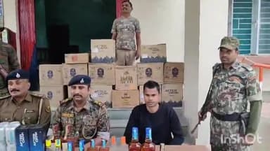 चौथम: पिपरा से भारी मात्रा में विदेशी शराब पुलिस ने किया बरामद