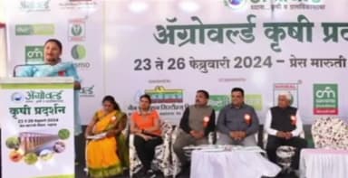 शहादा: प्रेस मारुती मंदिराजवळ ॲग्रोवर्ल्ड कृषी प्रदर्शनाला खासदार हिना गावित यांनी भेट देऊन केली पाहणी