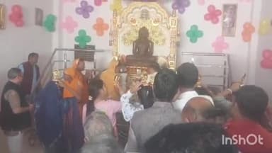 पीपलदा: पदम प्रभु दिगंबर जैन मन्दिर डडवाड़ा पर धार्मिक कार्यक्रमों का आयोजन, क्षेत्र के सैकड़ों अनुयायी पहुंचे