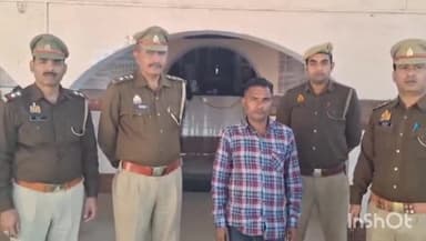 मुज़फ्फरनगर: चरथावल पुलिस के द्वारा 25 सालों से फरार चल रहे 10000 के इनामी बदमाश को पिनना बाईपास हाईवे पुल के नीचे से गिरफ्तार कर भेज