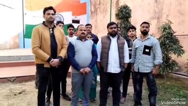 शामली: नगर पालिका में इकट्ठा हुए यूपी पुलिस सिपाही भर्ती परीक्षा के अभ्यर्थियों ने परीक्षा रद्द करने पर सीएम का आभार जताया