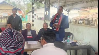 সাপেখাতী: সাপেখাতীৰ সাপ্তাহিক বজাৰ সমীপত ৰাজহুৱা সভা সম্পন্ন