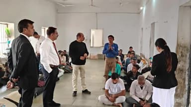 गुना नगर: प्रधान जिला न्यायाधीश ने किया जिला जेल का औचक निरीक्षण