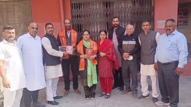 कालका: आर्य समाज मंदिर पिंजौर में नशा मुक्त हल्का कालका का कांग्रेस नेत्री मनवीर कौर गिल ने किया आगाज