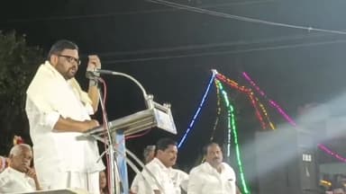 பண்ருட்டி: "திராவிட மாடல் ஆட்சி என ஊரை ஏமாற்றும் திமுக"- பில்லாலி தொட்டி பகுதியில் நடைபெற்ற அதிமுக கூட்டத்தில் முன்னாள் அமைச்சர் வைகைச்செல்வன்  பேச்சு